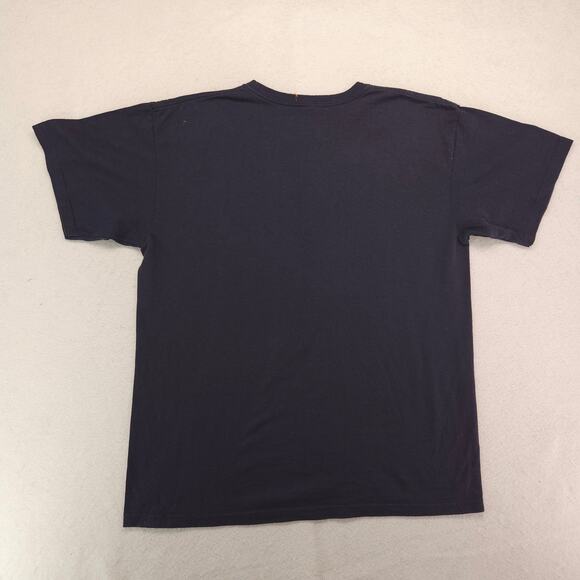 Mighty Morphin Power Rangers Casual Graphic Pullover T Shirt Mens Size L Navy - Picture 9 of 9